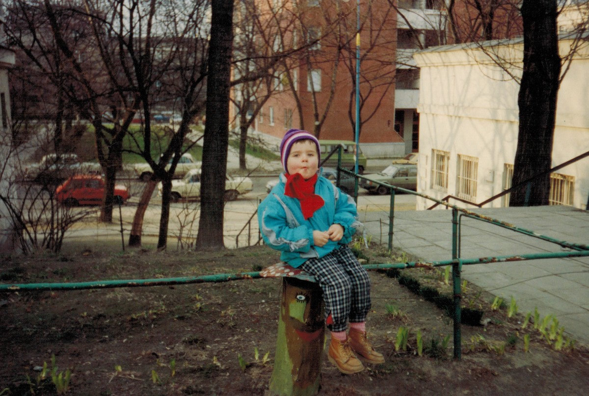 Podczas spaceru po Muranowie 