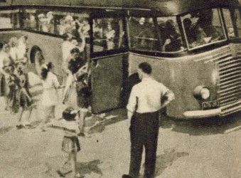 Kadr z filmu o Muranowie.