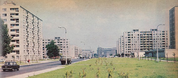 Perspektywa ulicy Anielewicza