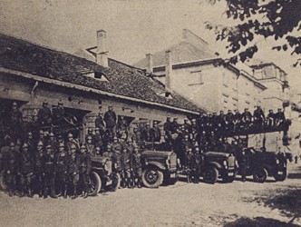 Załoga i tabor I Oddziału