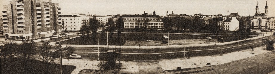 Panorama placu Krasińskich,