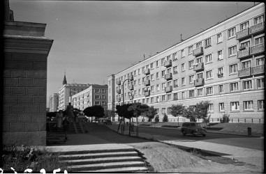 Ulica Nowolipki w latach 60.