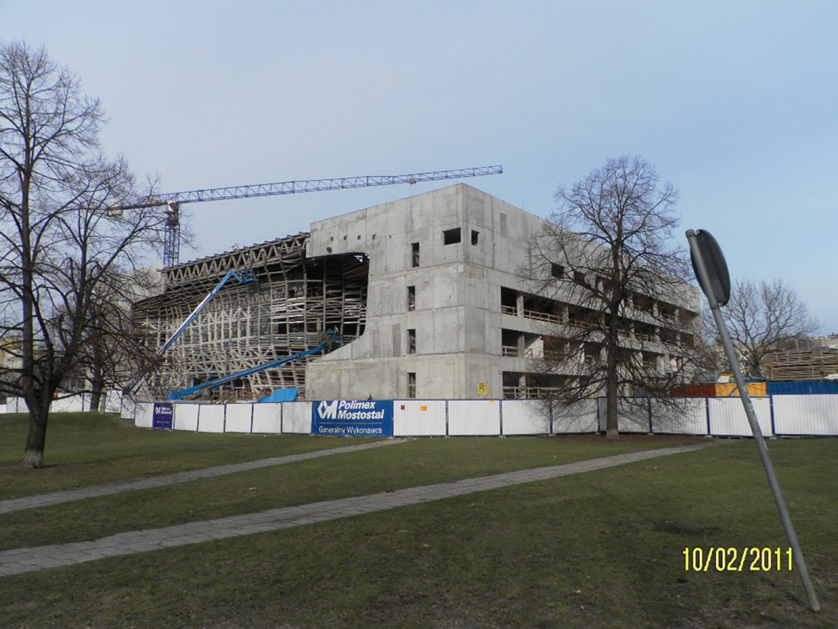 Budowa Muzeum POLIN