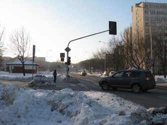 Ulica Anielewicza. Zdjęcie