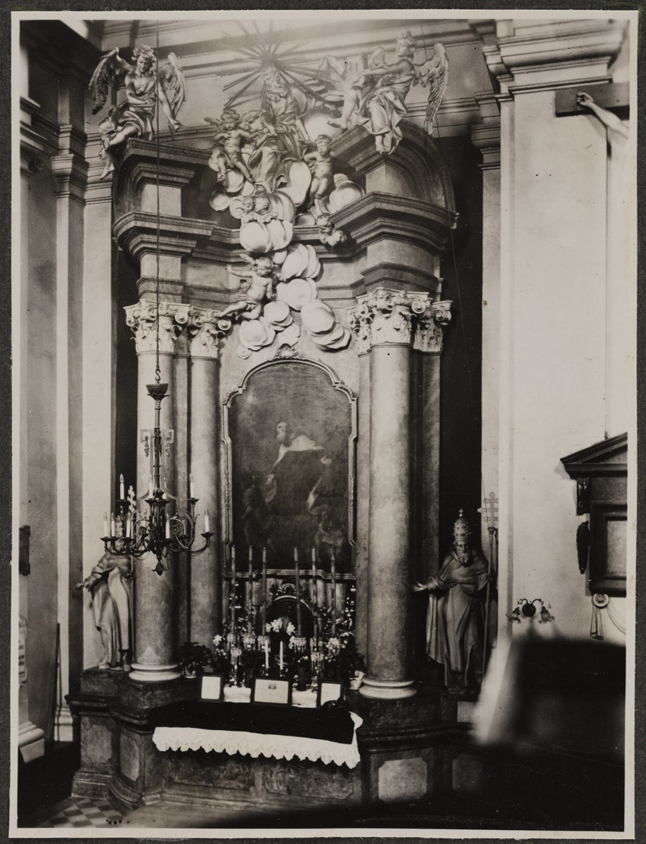 Ołtarz św. Eliasza w 