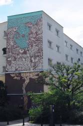 Mural upamiętniający Marię