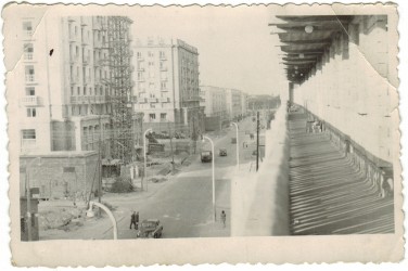 Widok z balkonu galeriowca