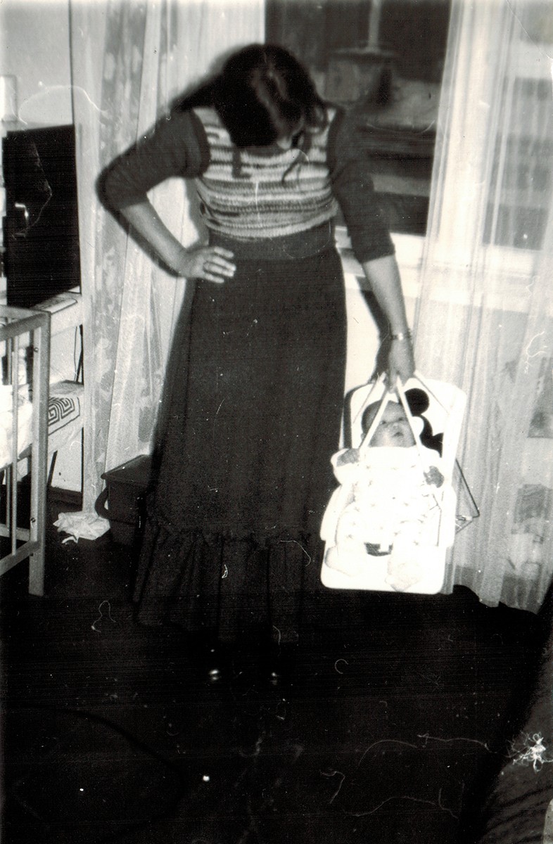 Ciocia z dzieckiem w 