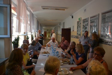 Poczęstunek przygotowany