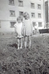 Dzieci na trawniku