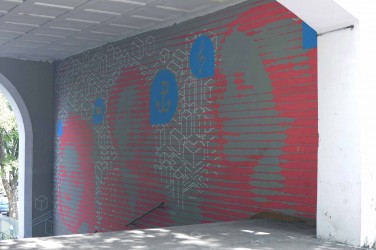 Mural „Kobiety Muranowa”.