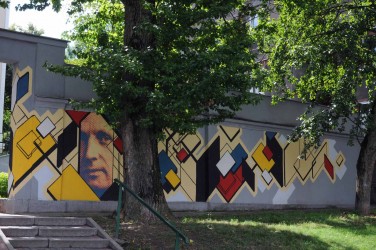 Mural poświęcony Bohdanowi