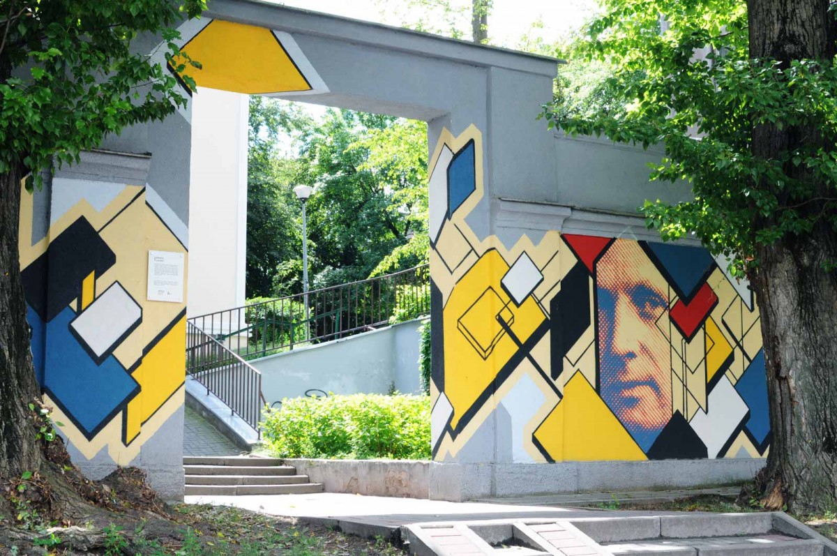 Mural poświęcony Bohdanowi 
