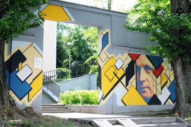 Mural poświęcony Bohdanowi