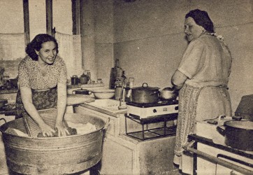 Pranie we wspólnej kuchni w