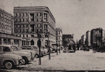 Widok na ul. Leszno (wówczas