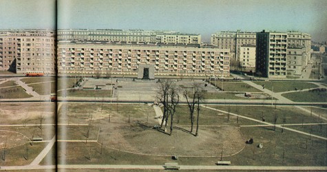 Panorama placu Bohaterów
