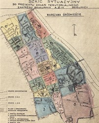 Mapa pokazująca planowane