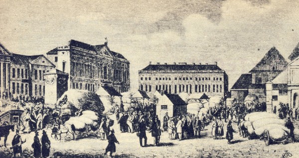 <strong>Plac Krasińskich</strong>, 1860