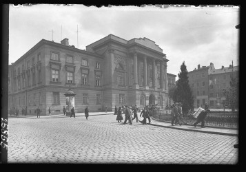 Pałac Mostowskich, widok od