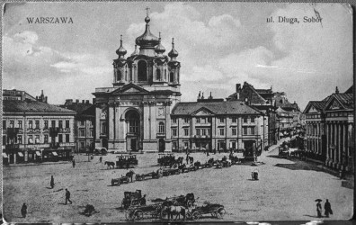 Reprodukcja pocztówki z 1918
