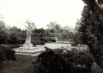 Widok na żołnierza