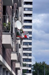 Balkony jednego z nowych