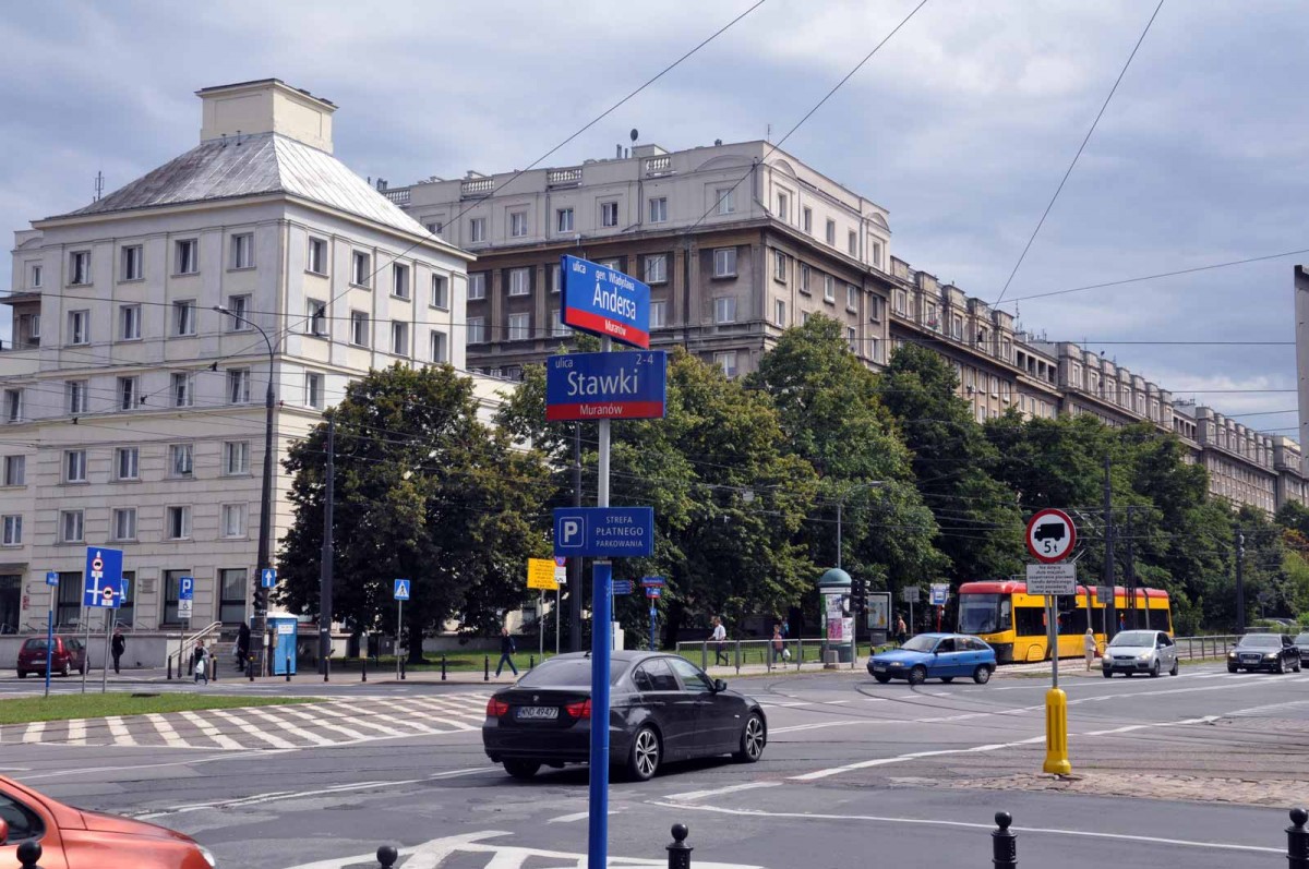 Skrzyżowanie ul. Andersa z 