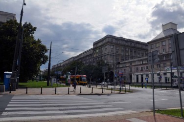 Skrzyżowanie z ul. Stawki