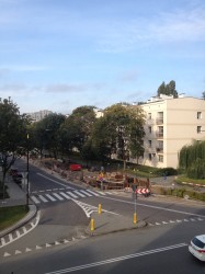 Remont na Ulicy Edelmana.