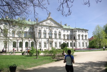 Wiosna w Ogrodzie Krasińskich
