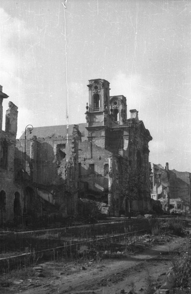 <strong>Plac Krasińskich</strong>, 1947