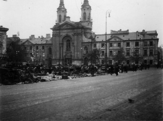 Plac Krasińskich, ujęcie w