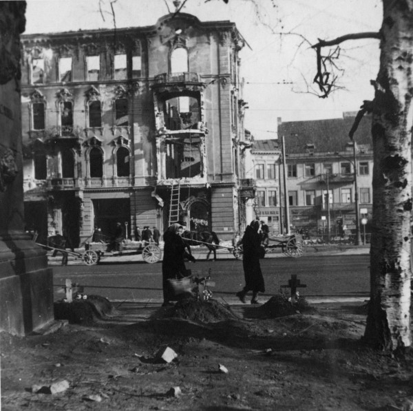 <strong>Plac Krasińskich</strong>, 1940