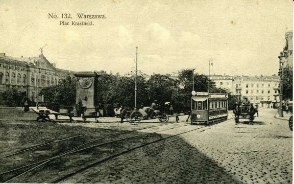 <strong>Plac Krasińskich</strong>, 1908