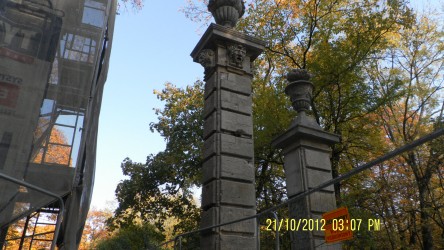 Wejście do Ogrodu Krasińskich